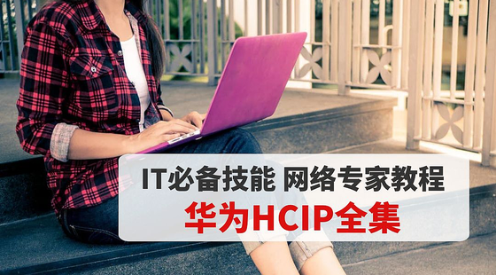 华为高级网络工程师HCIA+HCIP送CCNA【视频课程】