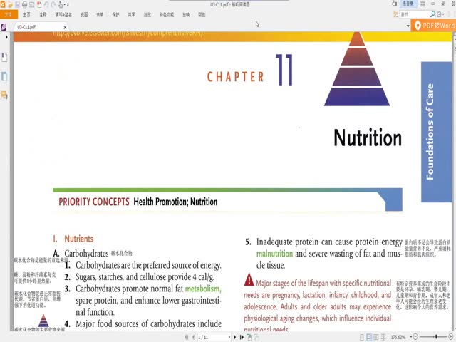 CHAPTER&nbsp;11&nbsp;營(yíng)養(yǎng)