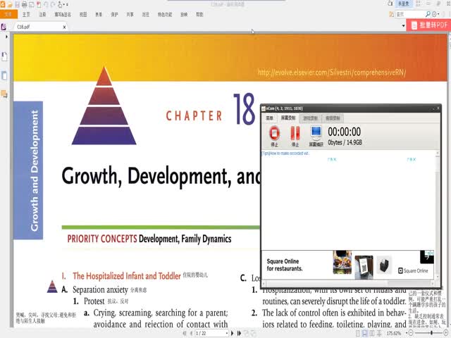 CHAPTER&nbsp;18&nbsp;生長(zhǎng)發(fā)育階段