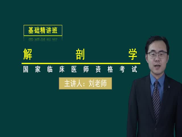 【臨床執(zhí)業(yè)醫(yī)師】解剖學(xué)