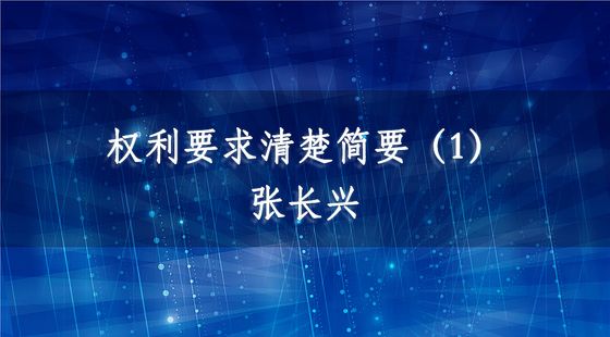 PA09040122權(quán)利要求清楚簡要（1）-張長興