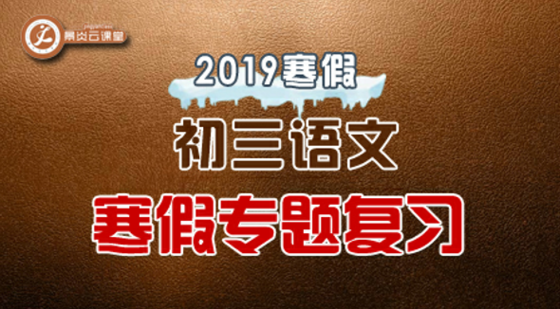 【2019寒假】初三語文寒假專題復(fù)習(xí)
