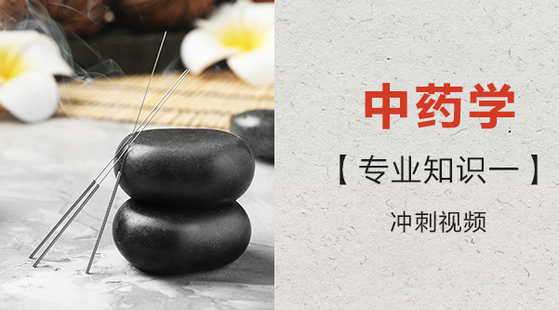 2019年 中药学专业知识一 冲刺