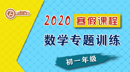 【2020寒假】初一数学专题训练