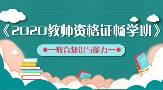 2020教師資格證暢學班——教育知識與能力