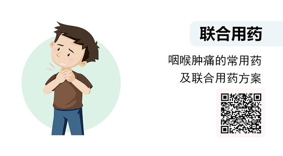 微課-咽喉腫痛的常用藥及聯(lián)合用藥方案